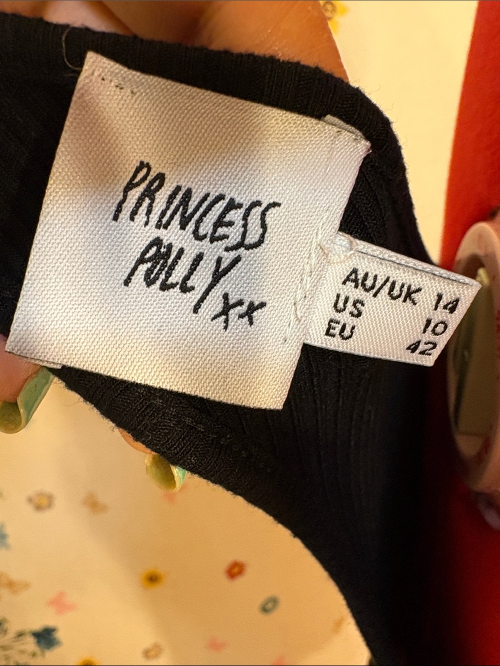 Princess Polly Black One-Shoulder Ribbed Cutout Bodycon Dress - Picture 2 of 9